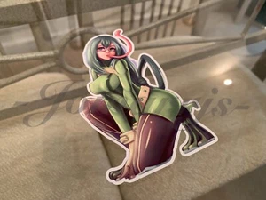 My Hero Academia - Anime - Froppy Tsuyu Asui (a.) Sticker Vinyl manga sexy - Picture 1 of 12