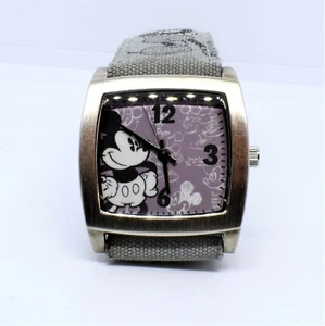 Disney Parks Mickey Mouse Limited Release Watch w/Gray Mickey Band NEW BATTERY - Picture 1 of 7