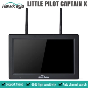 Hawkeye Little Pilot Captain X DVR FPV Monitor 5.8G 96CH 10.2 pulgadas Receptor Doble - Imagen 1 de 25