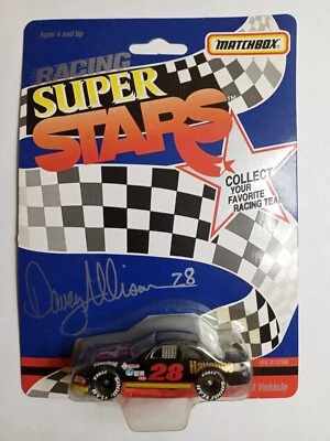 1/64 NASCAR 1991  DAVEY ALLISON TEXACO HAVOLINE  MATCHBOX SUPER STARS  READ - Image 1 of 2