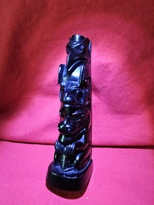North Coast Haida Totem GWAII Vintage Museum Reproduktion VII-B-1542 7 1/2 Zoll - Bild 1 von 7