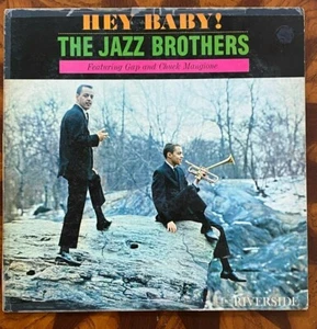 MANGIONE BROS - Hey Baby ~ RIVERSIDE 371 {orig WHITE LABEL} w/Steve Davis - RARE - Foto 1 di 5