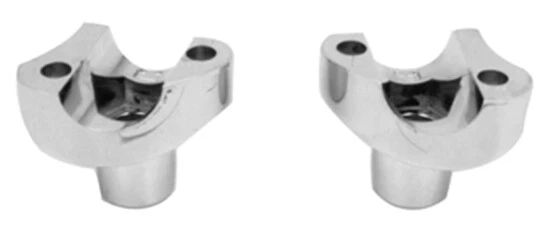 Elevadores de manillar cromados de 1 3/4" para Harley Chopper Dyna Softail Custom 41024 Foto 1 de 1