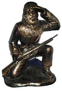 Estatua grande de tiza Mountain Man Hunter - Imagen 1 de 7