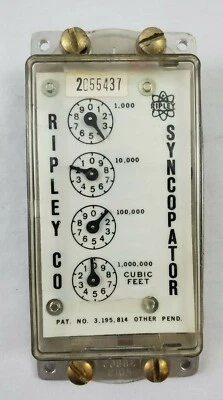 VINTAGE Ripley Company USA Watt Hour Meter "Syncopator" #2055437 - Image 1 of 4