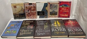 Set of First 10 books in the Owen Archer Series by Candace Robb ALL FIRST PRINTS - Picture 1 of 16