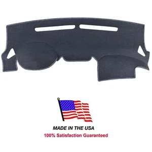 Charcoal Carpet Dash Cover Compatible w/ Chevy Equinox Two Glove Boxes 2010-2017 - Bild 1 von 11