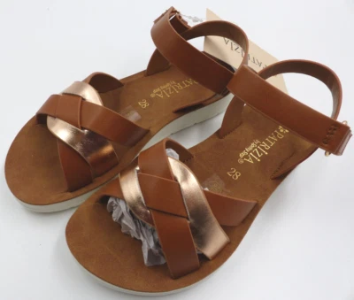 PATRIZIA BY SPRING STEP K-CUTENESS-CAM CAMEL MULTI SANDALS GIRLS SIZE 28 - Image 1 of 4