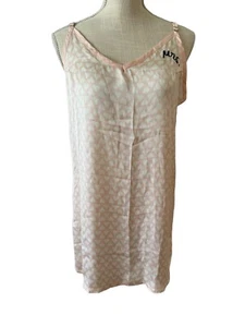 Betsey Johnson Bridal Mrs. V-Neck Chemise Nightgown Size Medium - Picture 1 of 6