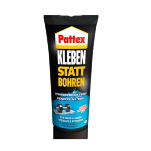 Pattex Montagekleber Kleben statt Bohren Wasserresistent, Kraftkleber 340g - Bild 1 von 7