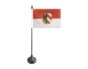 Tischflagge Deutschland Stadt Nürnberg Nürnberger Tischfahne 10x15cm - Picture 1 of 1