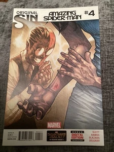 AMAZING SPIDER-MAN 4. 2014 “ORIGINAL SIN” TIE-IN. 1st APPEARANCE SILK - Picture 1 of 5