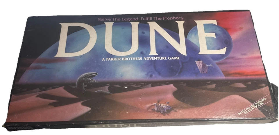 1984 Parker Brothers Dune Board Game 100 Complete
