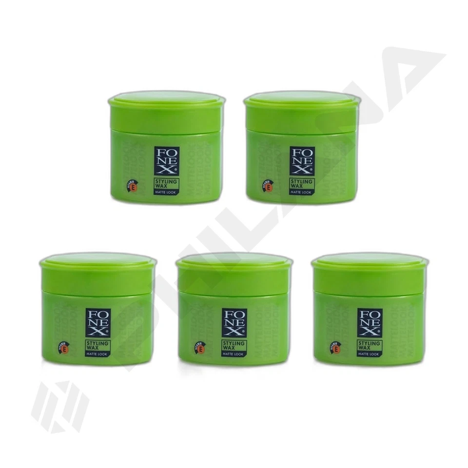 5 x Fonex Matte Look Haarstyling Wax 100ml NEU - Bild 1 von 1