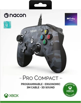 Xbox One, Series S, X - Nacon Wired PRO Compact Controller (Camo Urban) - Image 1 of 4