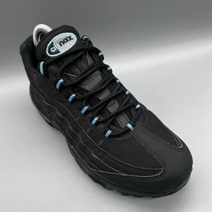 2022 Nike Air Max 95 Black University Blue FJ4217-002 Mens Uk 6 Trainers - Picture 1 of 8