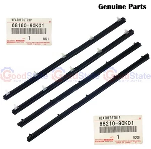 Genuine LandCruiser FJ70 BJ75 BJ74 BJ73 BJ70 Front Door RH LH Weatherstrip Set - Picture 1 of 9