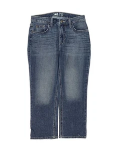 Lee Damen Regular Fit Mid Rise Capri Jeans US 6 Medium W30 L22 Blau IX13 - Bild 1 von 3
