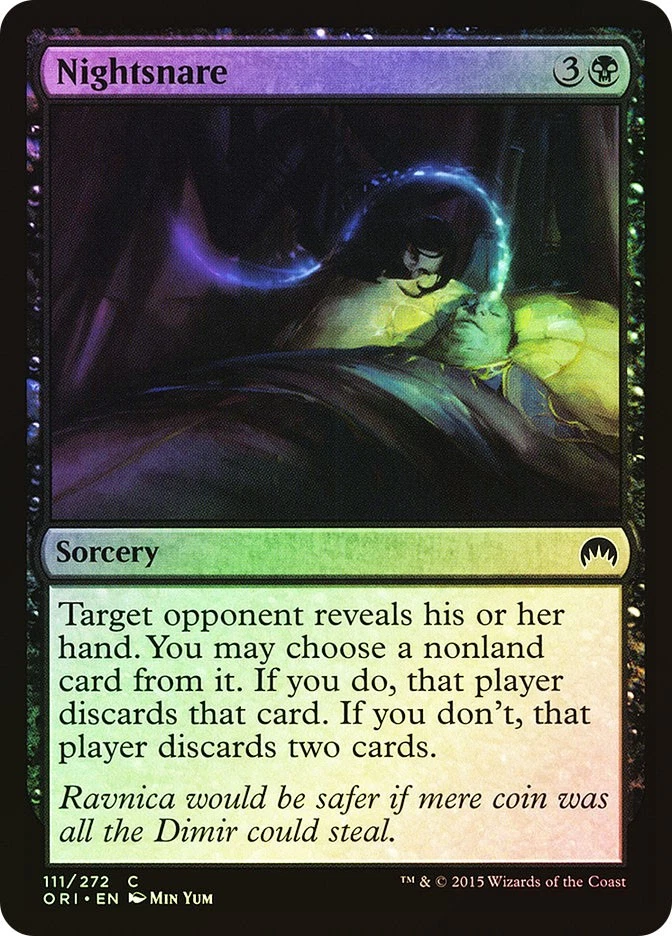 MTG FOIL Nightsnare  - Magic Origins #111 - Image 1 of 1