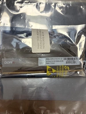 Avexir 16GB (2x8GB) DDR4-2133 CL15 1.2V AVD4UZ121331508G SDRAM Desktop Memory - Image 1 of 2