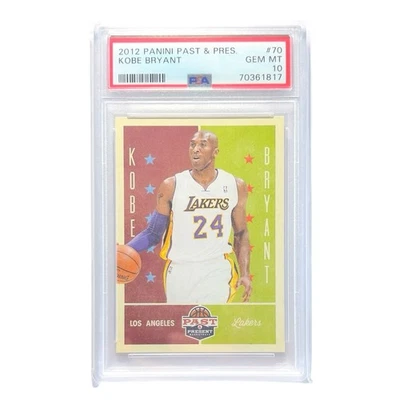 2012-13 Panini Past and Present #70 Kobe Bryant PSA 10 - Image 1 of 2