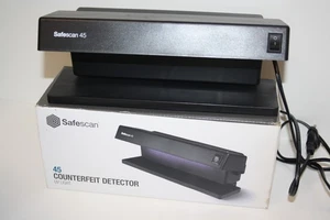 Safescan 45 Geldschein-Prüfer, Ausweis- und Kreditkarten-Authentizitätscanner - Bild 1 von 1
