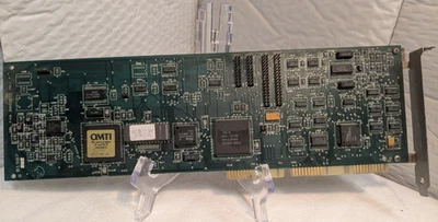 SMS OMTI 8240 MFM Hard Disk Drive Controller Card ISA HD 0005672 Rev F 1987 - Image 1 of 4