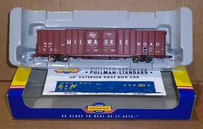 : Athearn - Genesis HO .. "Milwaukee Road 60' PS Auto Parts Boxcar" Box G4523 - Image 1 of 4