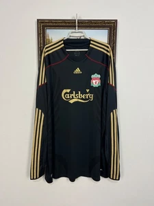 Liverpool Away football shirt 2009 Soccer Adidas Long Sleeve Jersey Trikot 3XL - Picture 1 of 15