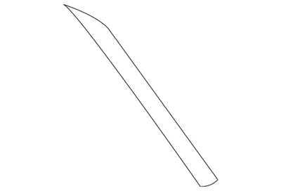 Moldura de cuadro original Lexus 75765-48011 Foto 1 de 2