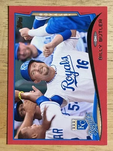 Topps Target Red Border #255 2014 Billy Butler - Imagen 1 de 2