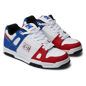 DC Shoes Para Hombre Ciervo Rojo/Blanco/Azul Zapatillas bajas (RHB) - Imagen 1 de 6