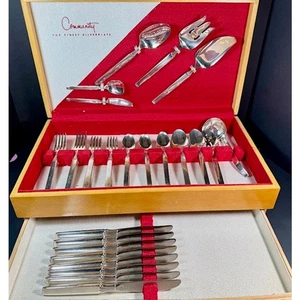Posate in argento 55 pezzi Community Twilight con cassapanca - Foto 1 di 8