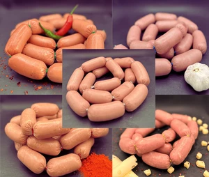 Rosswurst/Pferdeknacker Allerlei-Paket (Fein, Knoblauch, Käse, Chili, Paprika) - Bild 1 von 6