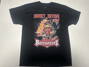 Tampa Bay Buccaneers Ducky Irving T-Shirt Large - Picture 1 of 6