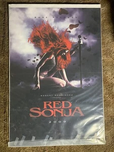 ROTES SONJA 2009 ORIG 27X40 GEROLLTES FILMPLAKAT ZURÜCKGERUFENER FILM NIE GEMACHT  - Bild 1 von 1