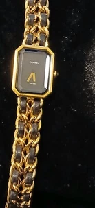 chanel premiere watch Steel case coated with 18K yellow gold - Picture 1 of 5