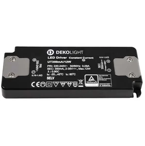 Trasformatore LED driver alimentatore slim 12W 2V-35 350mA 2-24V 500mA 2-17V - Imagen 1 de 7