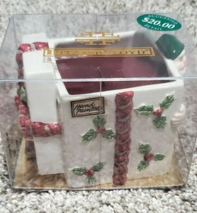 BRAND NEW Fitz & Floyd CHRISTMAS PRESENT Candle HAND PAINTED Box - Picture 1 of 4