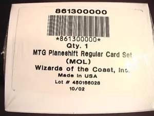MTG Magic the Gathering - PLANESHIFT - MOL set completo regolare - sigillato in fabbrica - Foto 1 di 2