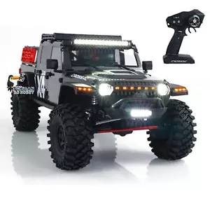 CROSSRC 1:8 RC 4WD EMO X4 Off-road Vehicle 4x4 Radio Control Crawler Car Light - Picture 1 of 12