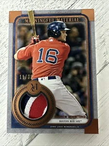 Andrew Benintendi 2019 Museum Collection Meaningful Materials Bronze 11/35 - Bild 1 von 2