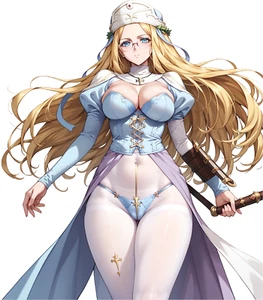 Melpha Queen's Blade Waifu Sticker Anime Weatherproof 6" Car Decal - Picture 1 of 1