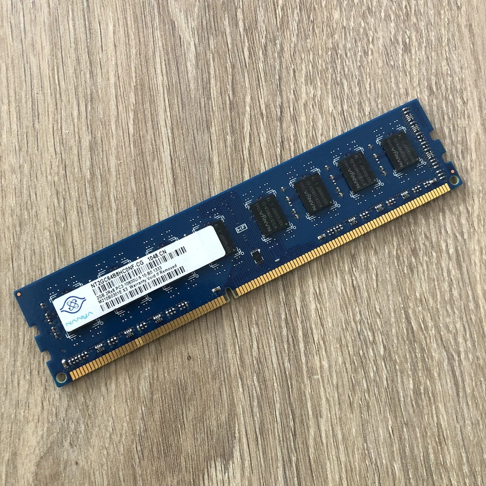 NT2GC64B8HC0NF-CG Nanya 2GB PC3-10600U-9-10-B0 Memory RAM - Used - Image 1 of 1