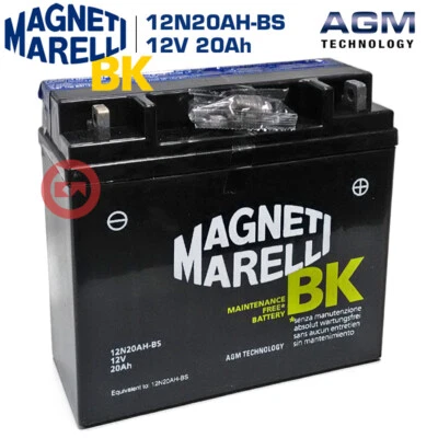 Battery Magneti Marelli Unserved 20AH BMW K 1200 Lt/M (K76) 2010 - Image 1 of 3