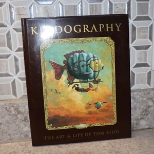 Kiddography: The Art & Life of Tom Kidd 128pg HC/DJ Paper Tiger Fantasy Art Book - Picture 1 of 7