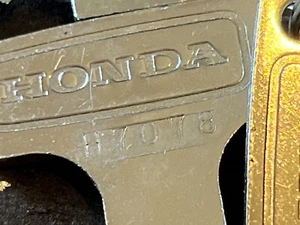 OEM Honda Motorcycle replacement KEY - H7078 - Picture 1 of 5