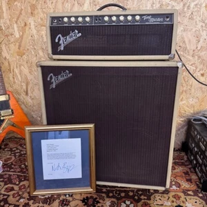 1990s Fender Custom Shop Tone Master CSR3 Amplifier Head & Cabinet Ex. Aerosmith - Picture 1 of 24
