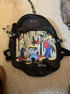 Vintage 1997 Looney Tunes seltener Rucksack. Bugs, Taz, Tweety, Wile. - Bild 1 von 3