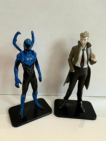 DC Animated DVD Exclusive Figures - Blue Beetle & Constantine Cover